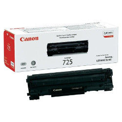 Cartouche N°725 toner noir 1600 pages  pour CANON LBP 6000