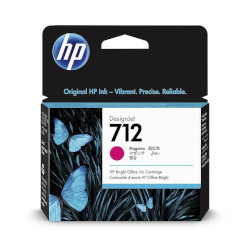 Cartridge n°712 inkjet magenta 29ml for HP Designjet T 200