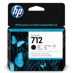 Cartridge n°712 inkjet black 80ml for HP Designjet T 230