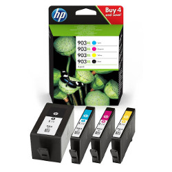 Pack N°903XL 4 couleurs pour HP Officejet Pro 6970