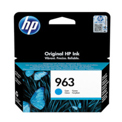 Cartouche N°963 jet d'encre cyan 700 pages pour HP Officejet Pro 9015