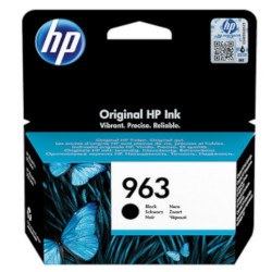 Cartouche N°963 jet d'encre noir 1000 pages pour HP Officejet Pro 9010