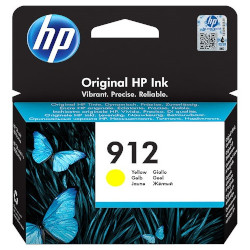 Cartridge N°912 inkjet yellow 315 pages for HP Officejet 8012