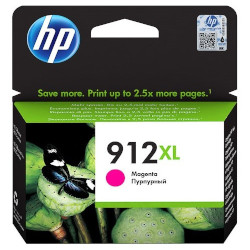 Cartouche N°912XL jet d'encre magenta 825 pages pour HP Officejet 8012