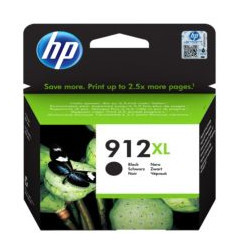 Cartouche N°912XL jet d'encre noir 825 pages pour HP Officejet Pro 8020