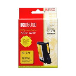 Ink yellow HC GelSprinter RCY21 2300 pages for RICOH Aficio G 700