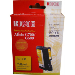 Ink yellow GelSprinter RCY11 1150 pages for RICOH Aficio G 500