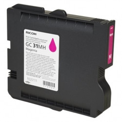 Cartouche GC31MH Gel magenta 4890 pages pour RICOH Aficio GX e7700