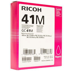 Cartouche GC41M gel magenta 2200 pages pour RICOH Aficio SG7100