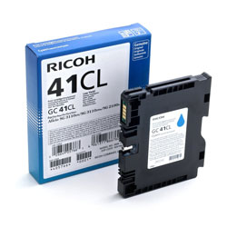 Cartouche GC41CL gel cyan 600 pages  pour RICOH Aficio SG3110