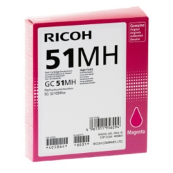 Cartouche d'encre gel magenta 2500 pages GC-51MH pour RICOH SG 3210DNw