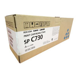 Toner cartridge cyan 9300 pages for RICOH Aficio SP C730