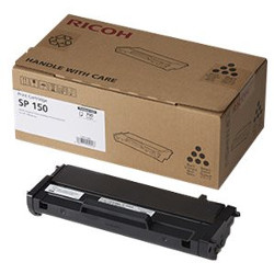Black toner cartridge HC 1500 pages for RICOH SP 150