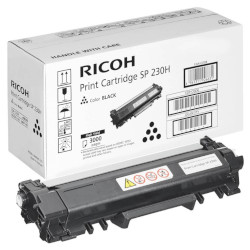 Black toner cartridge HC 3000 pages for RICOH SP 230