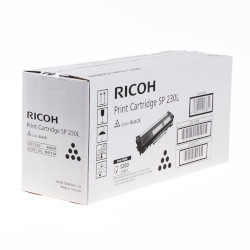 Black toner cartridge 1200 pages for RICOH SP 230