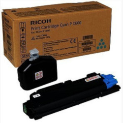 Toner cartridge cyan 12.000 pages for RICOH P C600