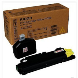Toner cartridge yellow 12.000 pages for RICOH P C600