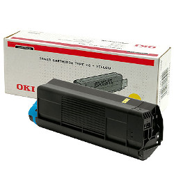 Yellow toner 5000 pages for OKI C 5300