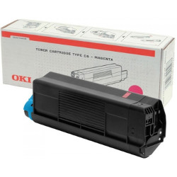 Cartouche toner magenta 3000 pages  pour OKI C 5400