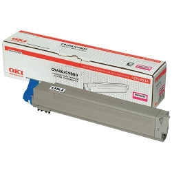 Cartouche toner magenta 15000 pages  pour OKI C 9600