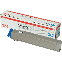 Cartouche toner cyan 15000 pages  pour OKI C 9600