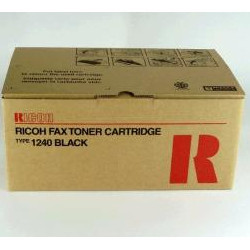 Black toner 4500 pages type 1240 réf 430278 for RICOH Fax 1400