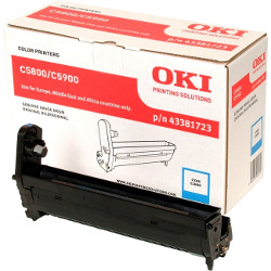 Tambour cyan 20.000 pages  pour OKI C 5900