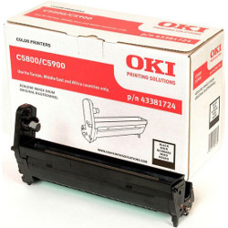 Drum black 20000 pages for OKI C 5550