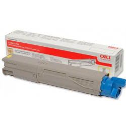Yellow toner 1500 pages for OKI C 3450