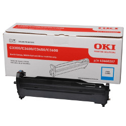 Drum cyan 15000 pages for OKI C 3400