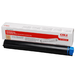 Black toner cartridge 2000 pages  for OKI B 2400