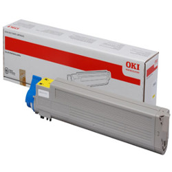 Cartouche toner jaune 22000 pages  pour OKI C 9655