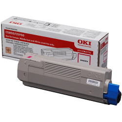 Magenta toner C11 6000 pages for OKI C 5950