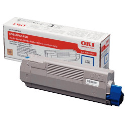 Cyan toner C11 6000 pages for OKI C 5850
