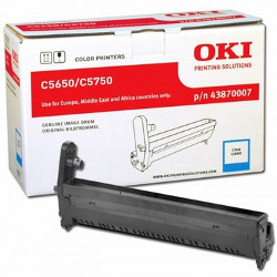 Tambour cyan 20000 pages pour OKI C 5750