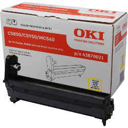 Drum yellow C11 20000 pages for OKI C 5850