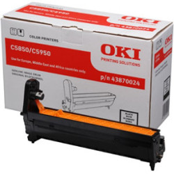 Drum black C11 20000 pages for OKI C 5850