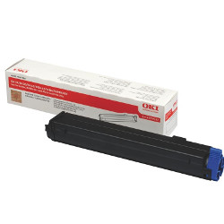Black toner 3500 pages for OKI B 430