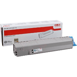 Black toner cartridge 7000 pages  for OKI MC 861