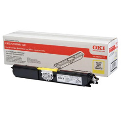 Cartouche toner jaune 1500 pages  pour OKI MC 160