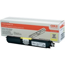 Toner cartridge yellow 2500 pages  for OKI C 130