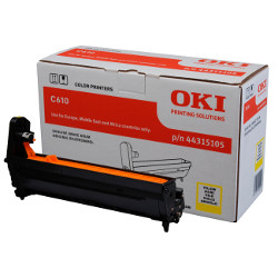 Drum yellow 20000 pages  for OKI C 610