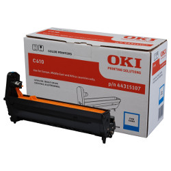 Tambour cyan 20000 pages  pour OKI C 610