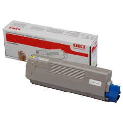 Toner cartridge yellow 6000 pages  for OKI C 610