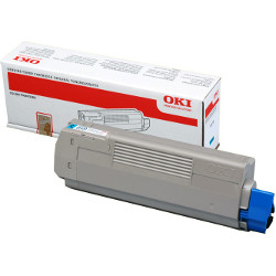 Toner cartridge cyan 6000 pages  for OKI C 610