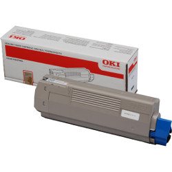 Black toner cartridge 8000 pages  for OKI C 610