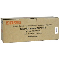 Cartouche toner jaune 4000 pages  pour UTAX CLP 3316