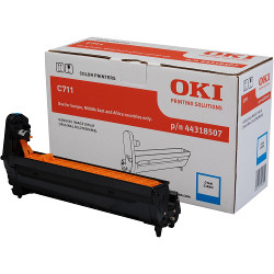 Drum cyan 20000 pages  for OKI C 711WT