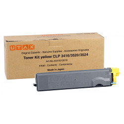 Toner cartridge yellow 8000 pages  for UTAX CLP 3520