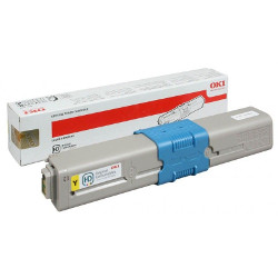 Toner cartridge yellow 2000 pages for OKI C 300